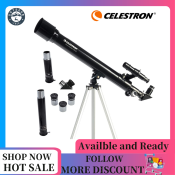 CELESTRON PowerSeeker 50AZ Portable Telescope for Beginners
