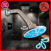 Chrome Fixed Wall Mounted High Pressure Shower Head by D-0518