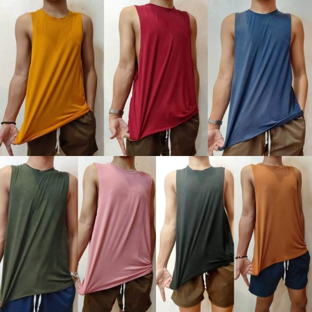 plain muscle tees