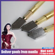 Gold Glass Cutter, 24-Hour Delivery, Professional 3mm-10mm Carbide Tip