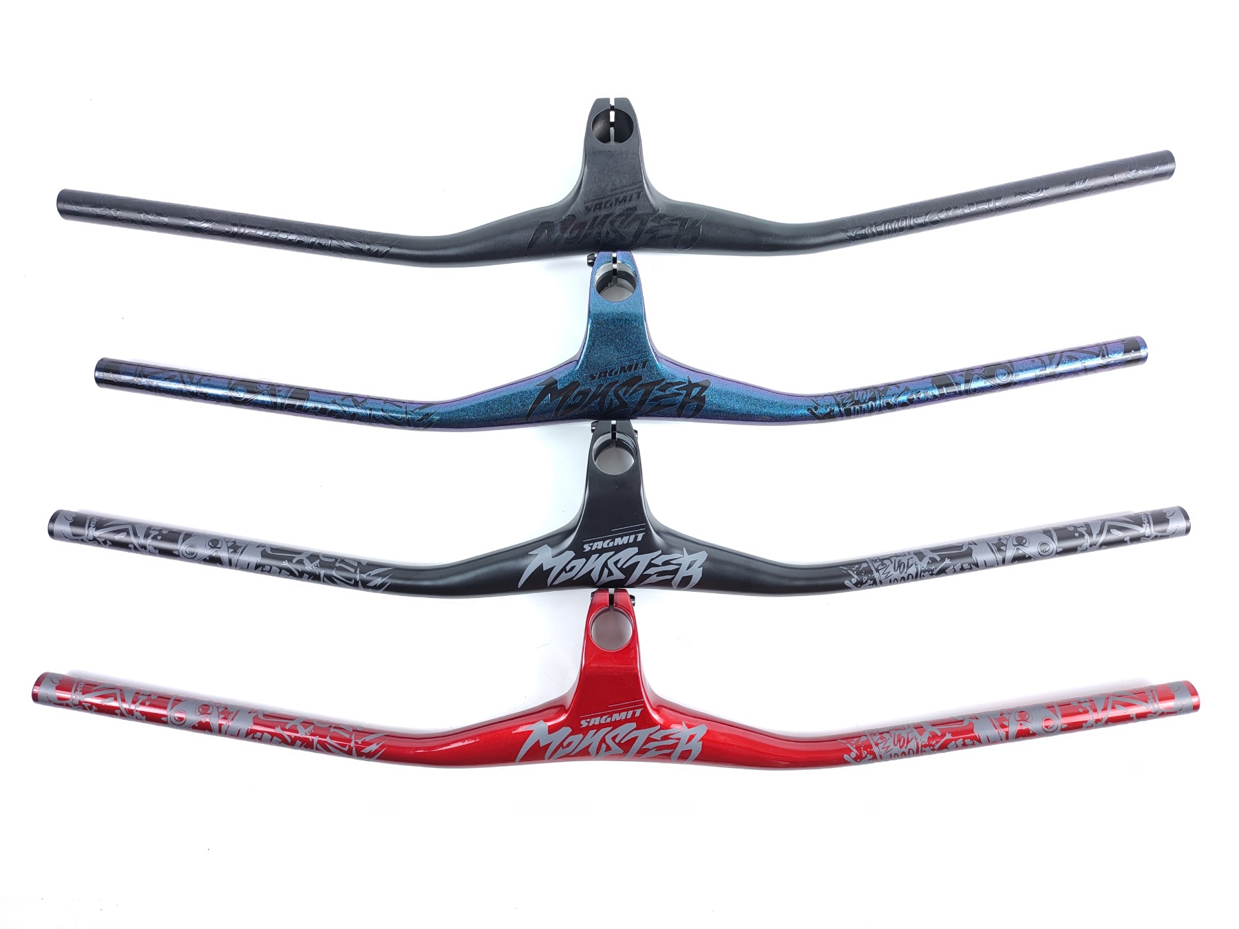 Sagmit Monster 780Mm Integrated Aluminum Alloy Handlebar Stem For