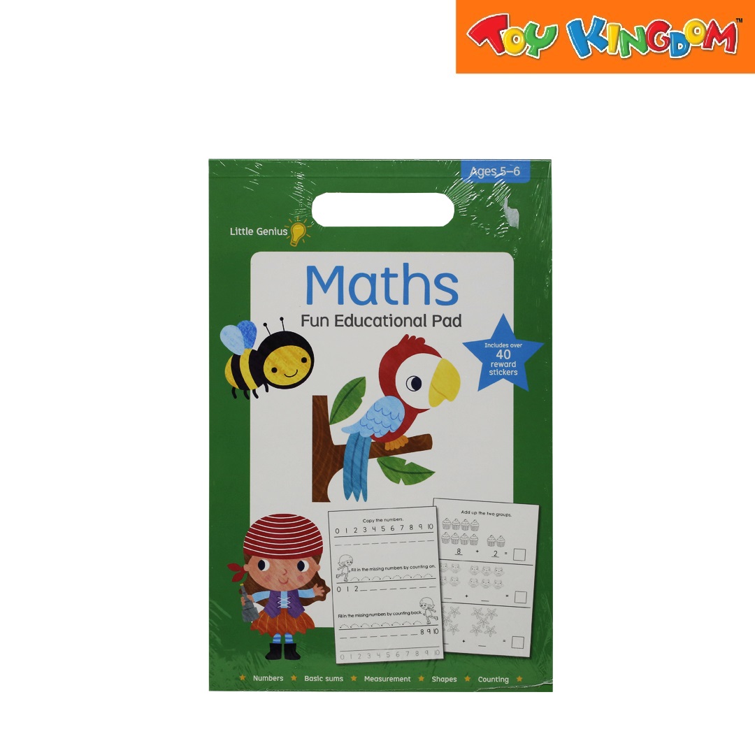 Learning is Fun Little Genius Math Fun Educational Pad