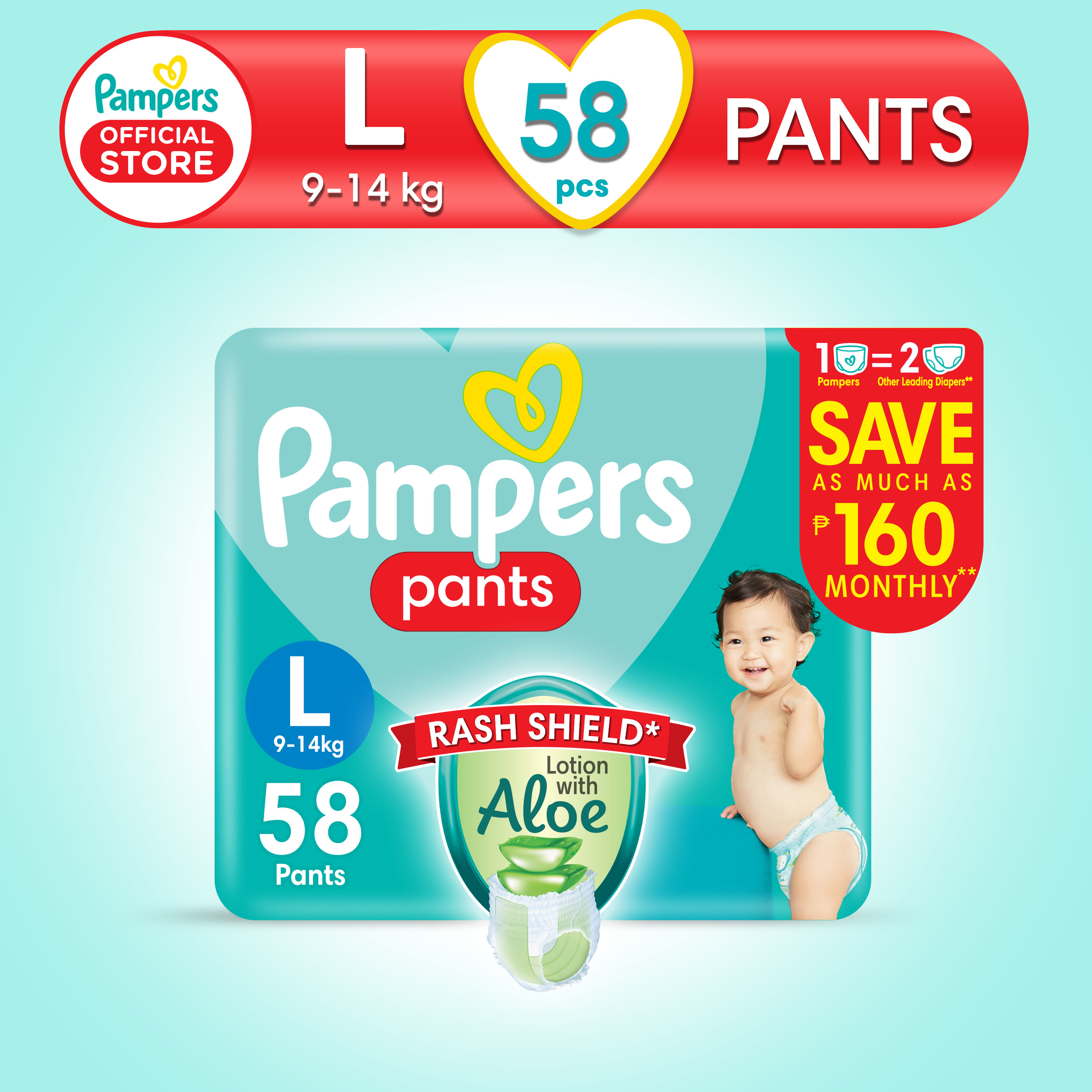 PAMPERS OVERNIGHT PANTS VALUE XL 26S