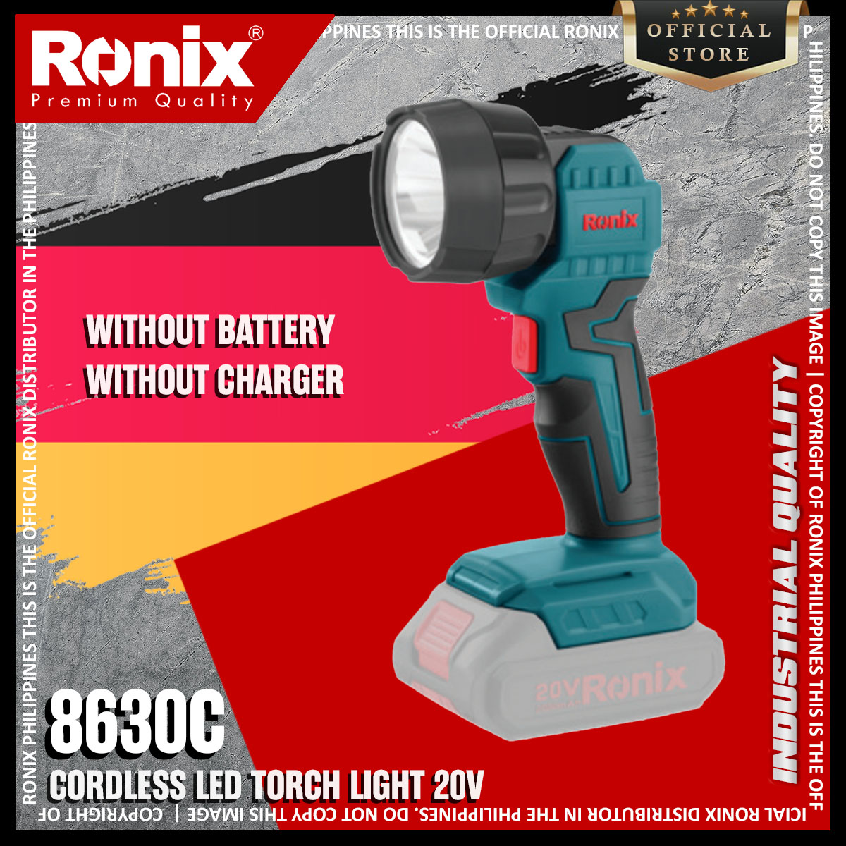 Ronix 8922 Battery 20V Lithium Power Tools Brushless Portable Cordless Air  Blower - China Air Pump, Electric Leaf Blower