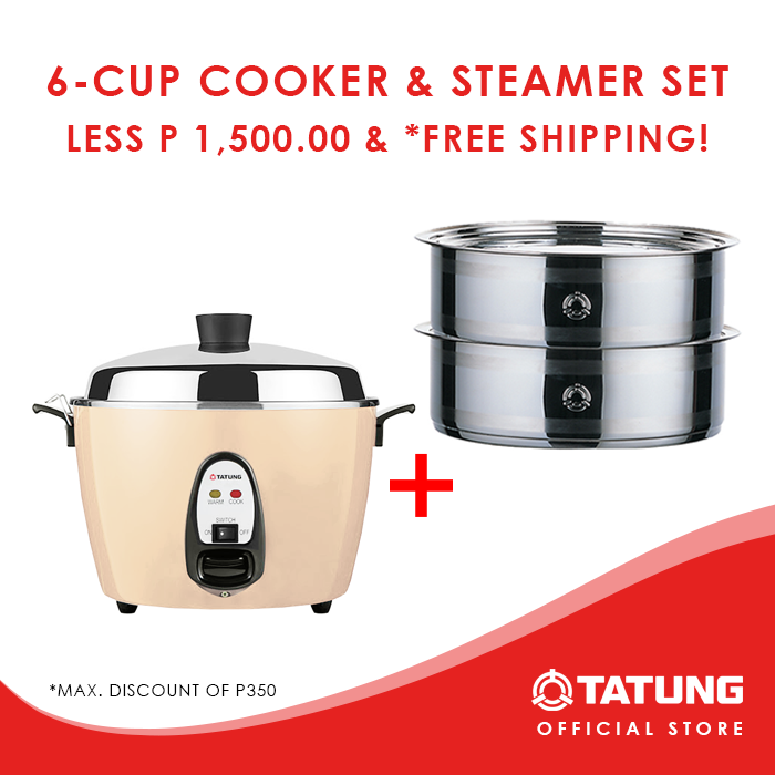 TATUNG TATUNG TAC-06KN(UL) Rice Cooker 6 Cups 