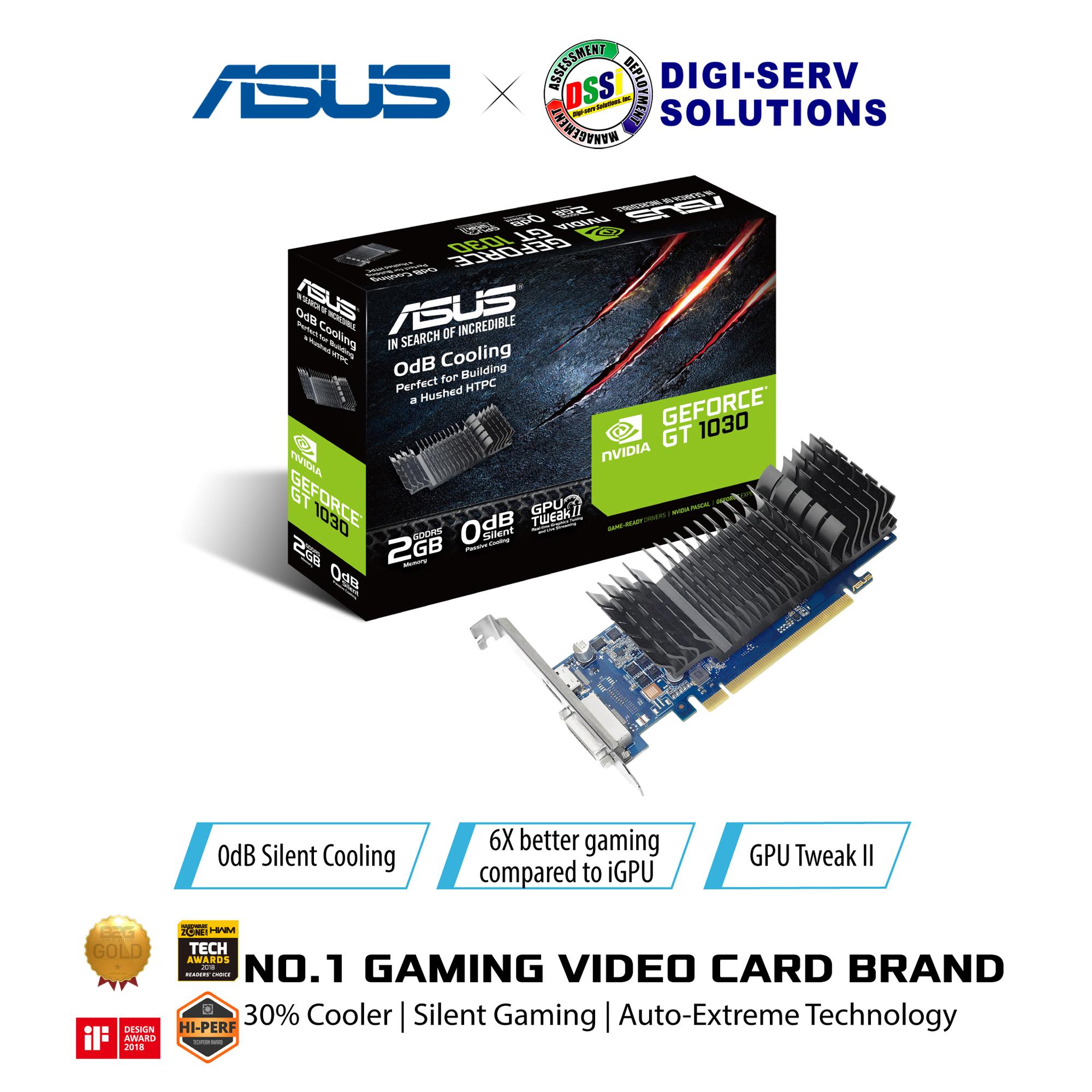 ASUS GeForce GT 730 Video Card for Silent HTPC Builds (with I/O Port  Brackets) GT730-SL-2GD5-BRK 