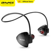 Awei A847BL Wireless Bluetooth Earphones - Waterproof Sports Earbuds