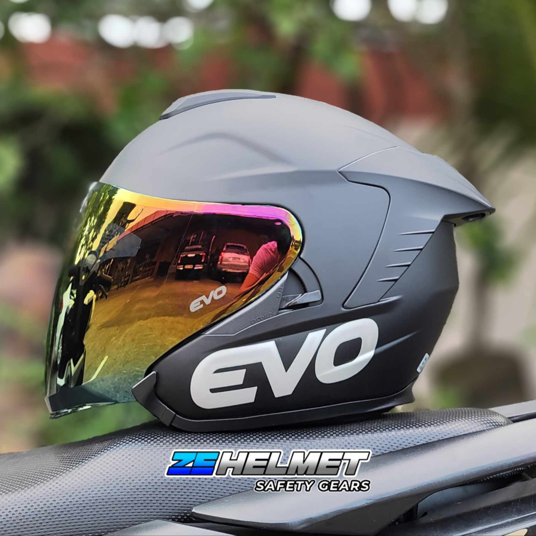 Evo helmet deals half face