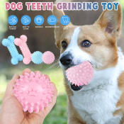 Clean Teeth Dog Chew Toys - Durable Bite Resistant Bones