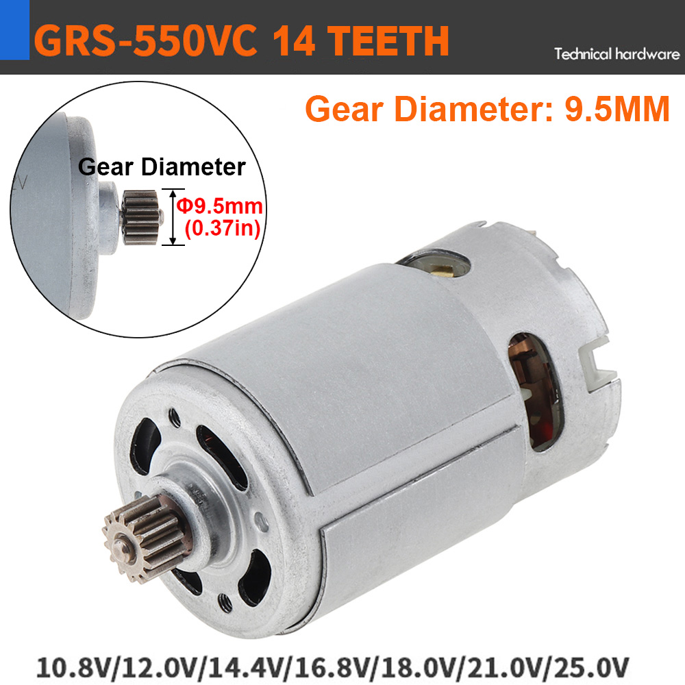 RS550 High Speed DC Motor for Power Tools