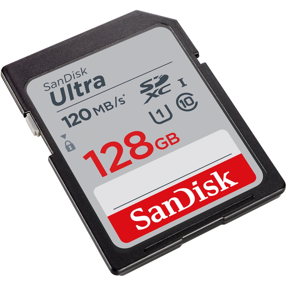 3年保証 即日出荷 128GB SDXCカード SanDisk Ultra R:120MB/s 通販