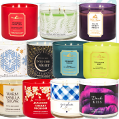 Bath and Body Works 3 Wick Scented Candle
