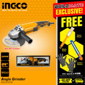 INGCO Angle Grinder 9" 2200W - Powerful and Reliable