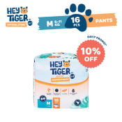 HEY TIGER Diaper Pants Convenience Pack - Size M, 16pcs