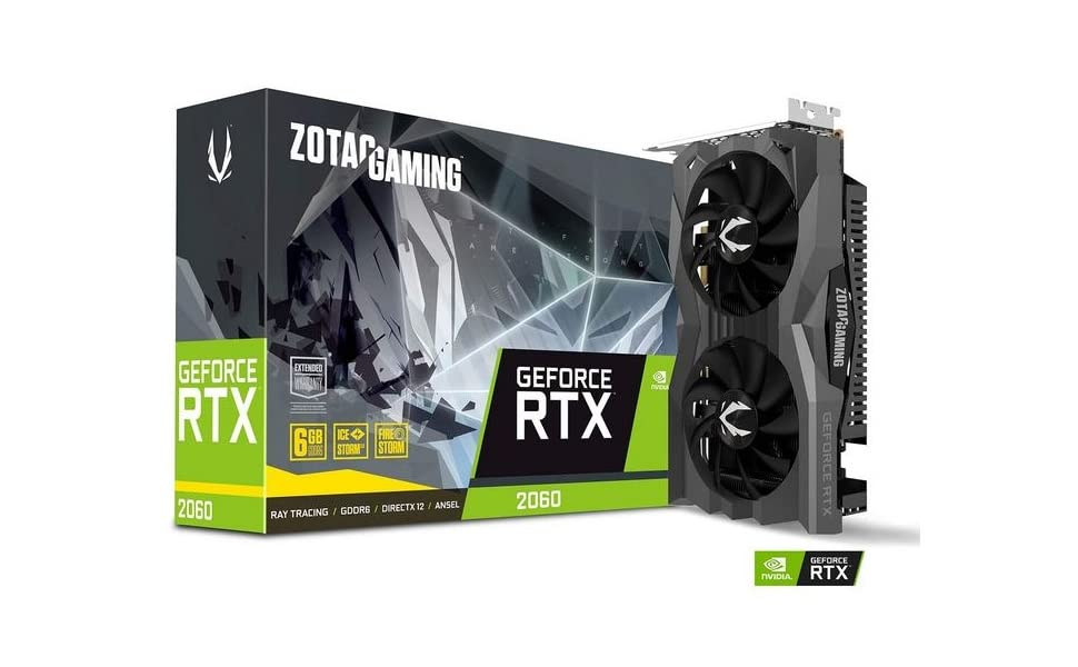 ZOTAC GAMING GeForce RTX 2060 6GB GDDR6 ZT-T2060H-10M Graphics Card