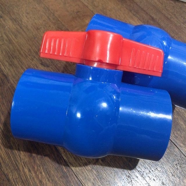 Pvc Blue Ball Valve/Gate Valve 1/2, 3/4, 1inch Shopee Philippines