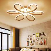 Tricolor LED Chandelier - Modern Minimalist Ceiling Light for Home