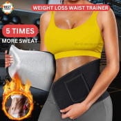 BESTMOMMY Slimming Sauna Belt for Waist Trimming and Fat Burning