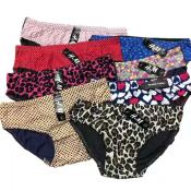 Soen Floral Women's Panty Underwear - 12PCS, Various Sizes