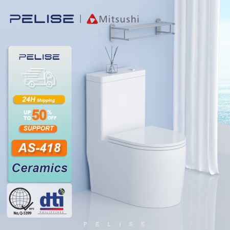 Mitsushi Pelise Water Saving Toilet Flush with Ceramic Tank