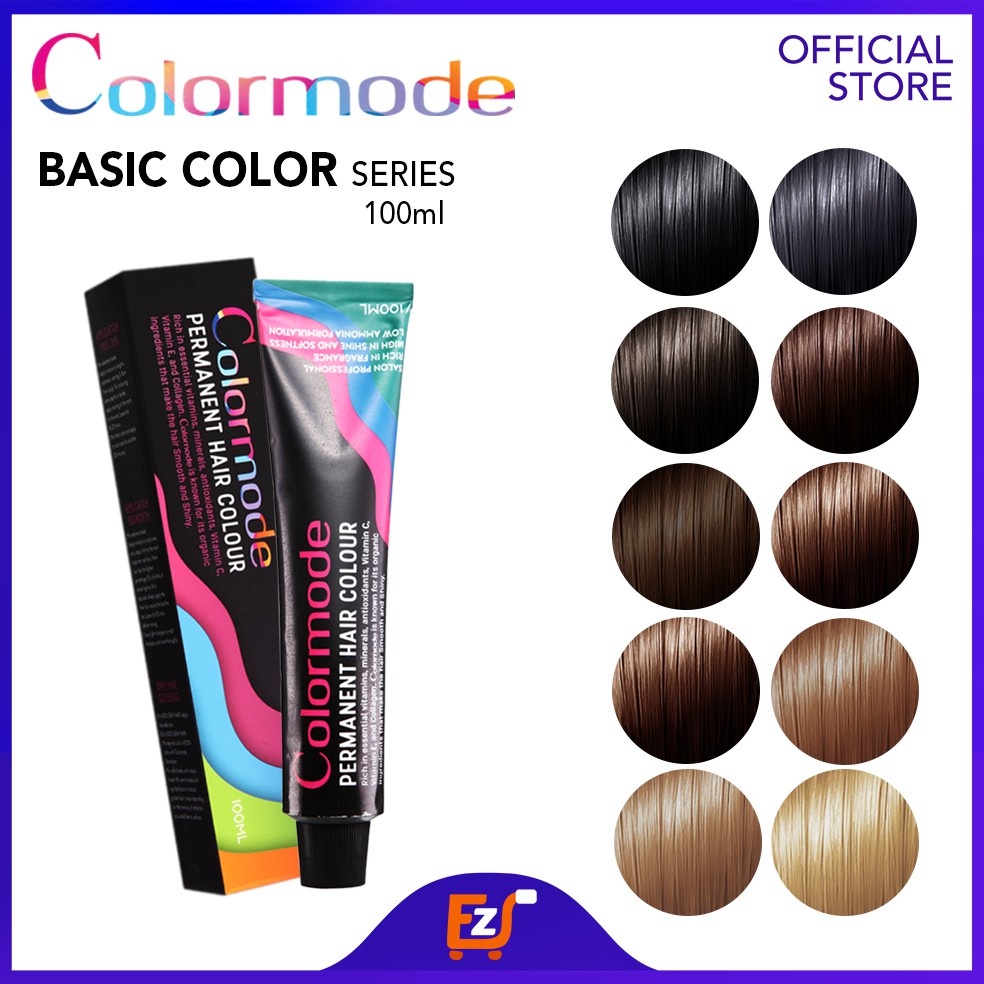 ♤EZ DEAL Colormode Permanent Hair Colour Basic Color Series w Developer  (SET)♧ | Lazada PH
