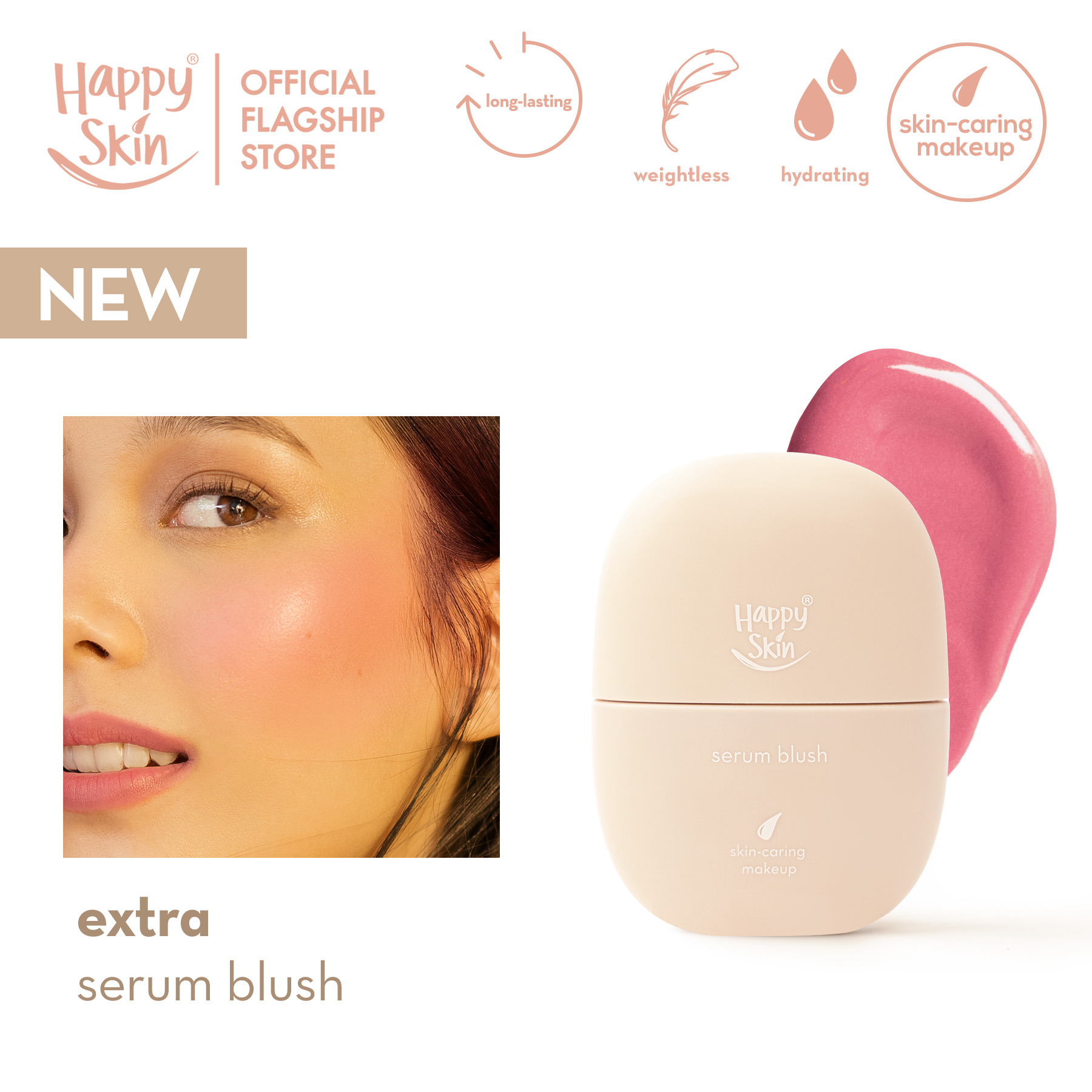 Discount on Happy Skin  shoes - SKU:  Off Duty Serum Blush