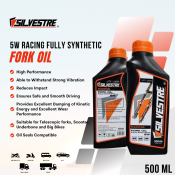 SILVESTRE Fully Synthetic Racing Fork Oil - 500ml/200ml