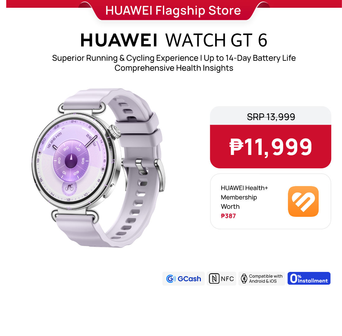 HUAWEI WATCH GT 6 Series Smartwatch l Advanced Outdoor Sports l Superior Running & Cycling Experience l ECG Analysis l Up to 21-Day Battery Life - Image 2