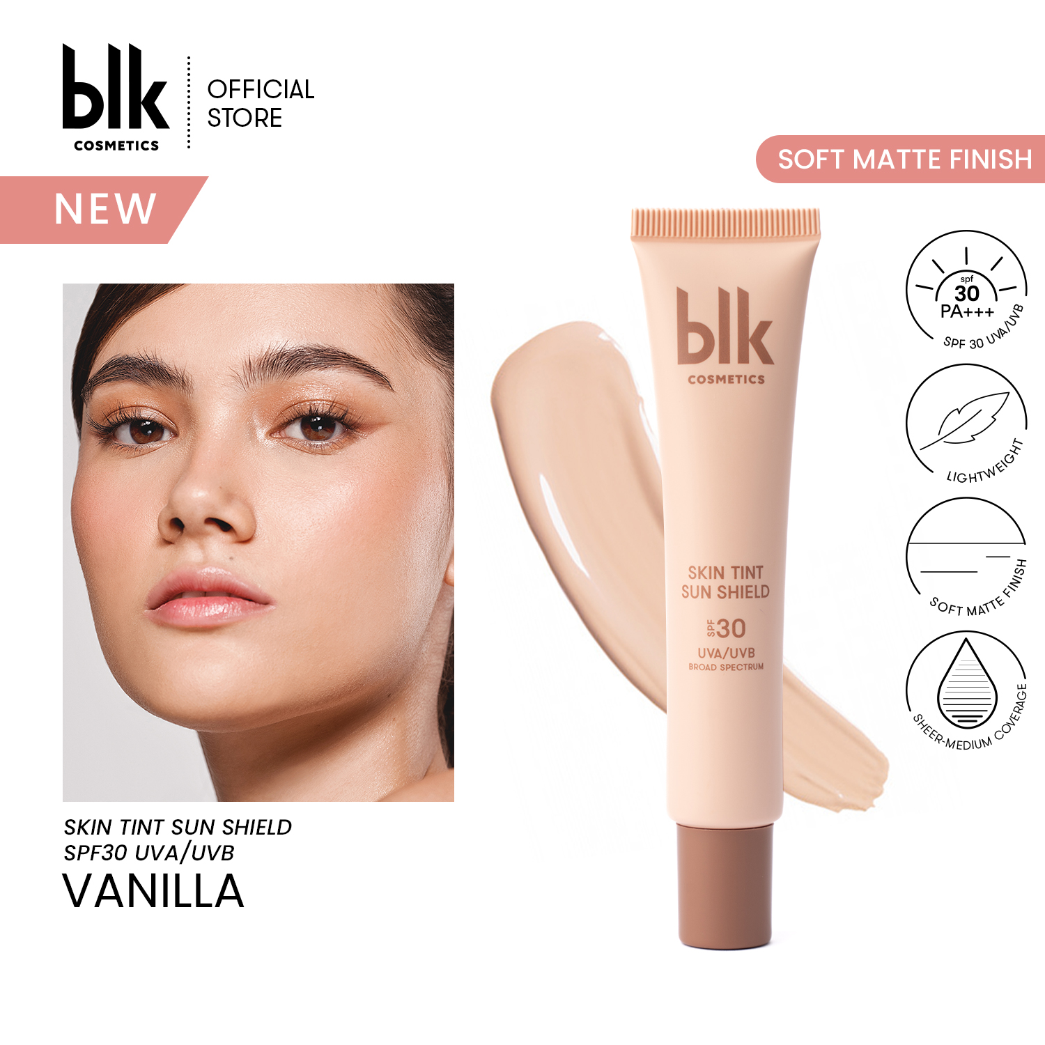 Discount on Blk Cosmetics  shoes - SKU: Blk Cosmetics Universal Skin Tint Sun Shield Spf30 05 Vanilla (Light With Cool Undertone)