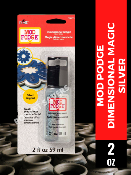 Mod Podge Dimensional Magic 2 fl oz Clear Gloss Hard to Find NEW