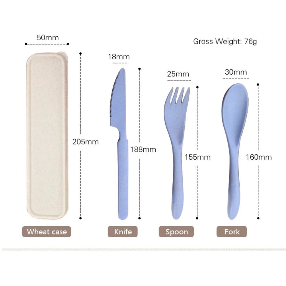 spoon fork and knife