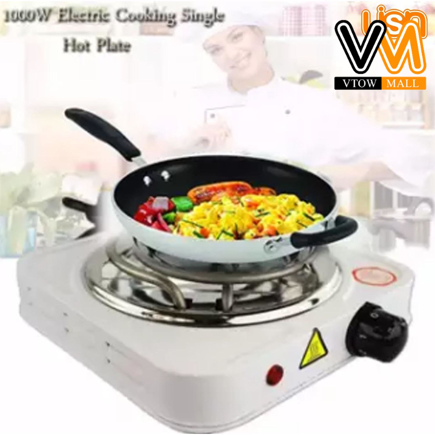 Generic Portable Electric Stove Single Burner Spiral Coil Hot Plate