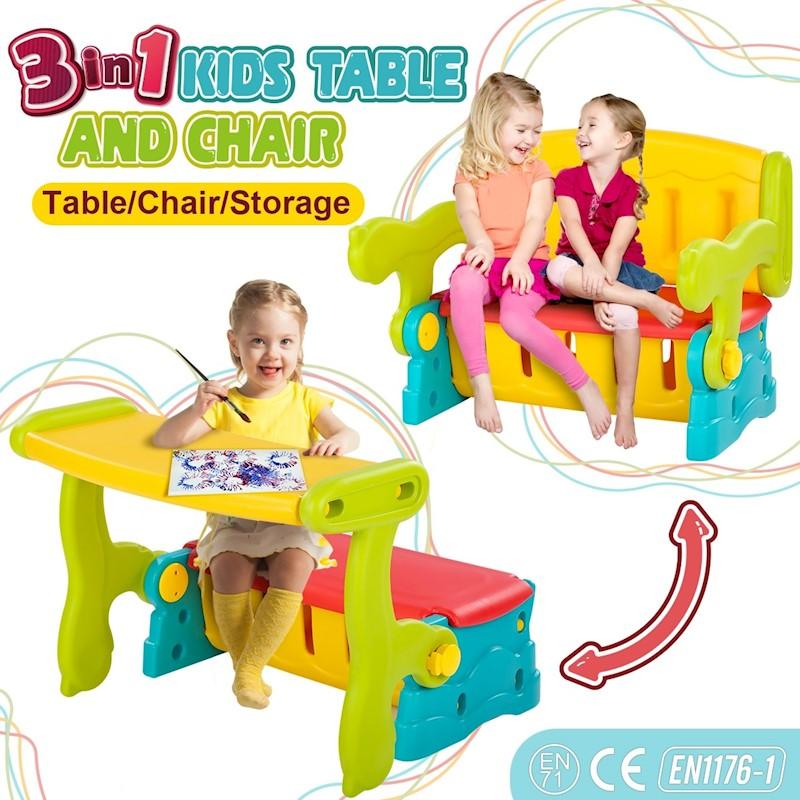 ( New goods arrived ) multifunctional table for kids 3 in 1 chair/table ...