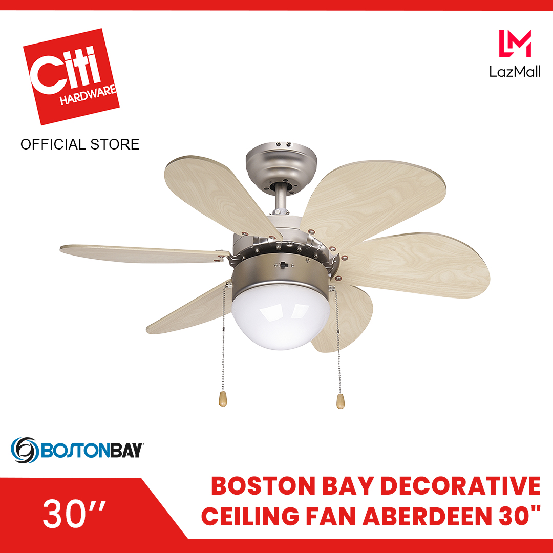 Boston Bay Decorative Ceiling Fan 
