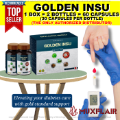Golden Insu Essentials: Daily Diabetes Support - 60 Capsules