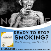 NOSMOKE 14mg Nicotine Patch - Quit Smoking Naturally