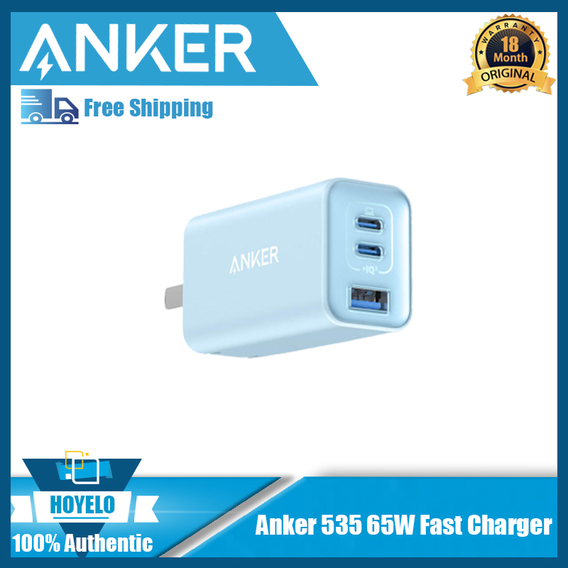 Anker USB-C 40W 2-Port Foldable Wall Charger, PIQ 3.0, for iPhone, Galaxy,  iPad and More 