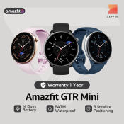 Amazfit GTR Mini Smartwatch with GPS and Fitness Tracking