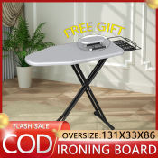 Durable Adjustable Ironing Board - U Stand, Lightweight & Portable