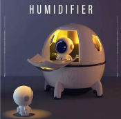 Spaceman Humidifier - Large Fog Volume USB Sprayer with LED Lights
