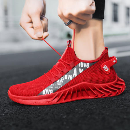 Breathable mesh sneakers men's summer thin running shoes casual shoes