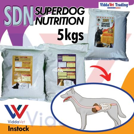 SDN Nutrition Original and Super Premium Dog Food - 5kg