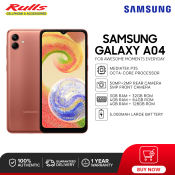 Samsung Galaxy A04 Smartphone | MediaTek P35 Processor | Android 12