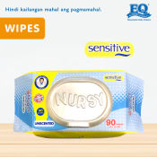 Nursy Baby Wipes Unscented - 90 pulls