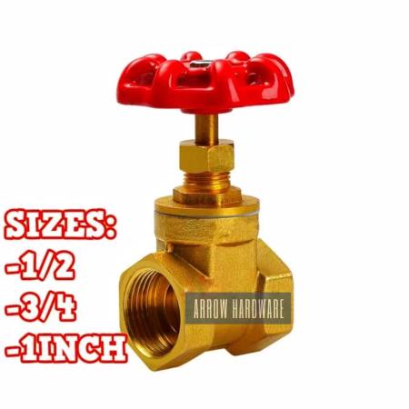 NEXA Heavy Duty Brass Gate Valve - Manual Threaded Control