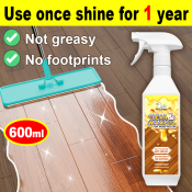 Wood Brightener: Quick Shine Cleaner and Polish Wax by 