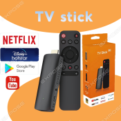 4K Android TV Stick with HDMI, Wifi, Netflix, Disney+