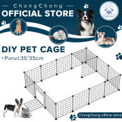 DIY Dog Cage Stackable Extendable Pet Fence