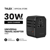 Tylex XA21 Universal Travel Adapter with Quick Charger