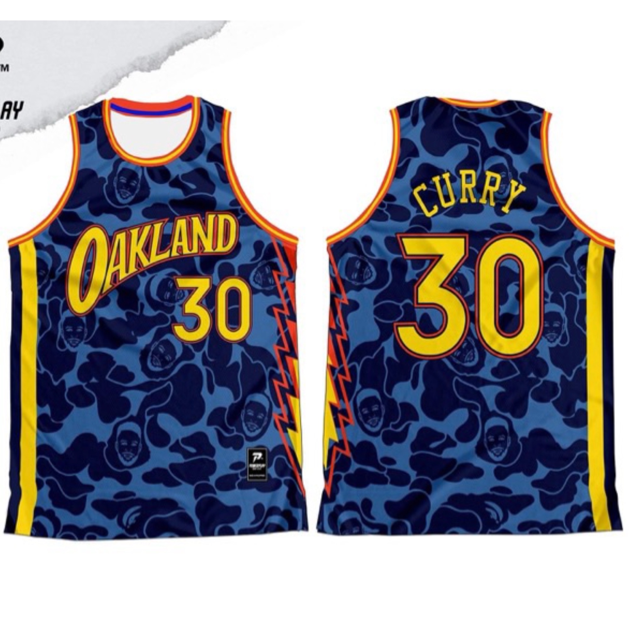 WLJ #30 Stephen Curry Basketball Jerseys Warriors 2021 Oakland City Edition  Embroidered Casual Sports Vest Game Jersey For Mens Boys Kids Fans  Blue-X-Large : : Fashion